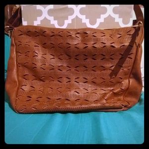 New Cut out design. Large crossbody purse